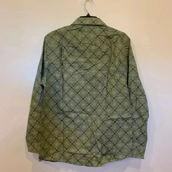 Mens Club Room Refined Woven Button Down NWT - B5 - Picture 2 of 5